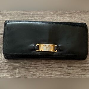 Prada long wallet